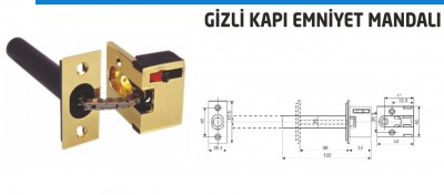 Gizli Kapı Emniyet Mandalı