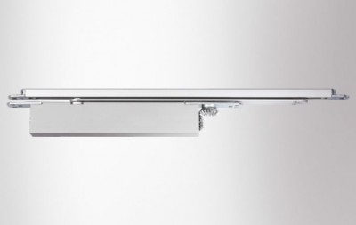 Boxer P Concealed Hydraulic Door Closer for Double-Action Doors, Leaf Integration